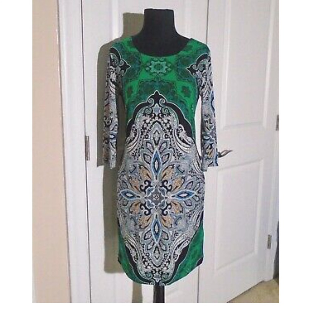 Banana Republic Factory Paisley Shift Dress